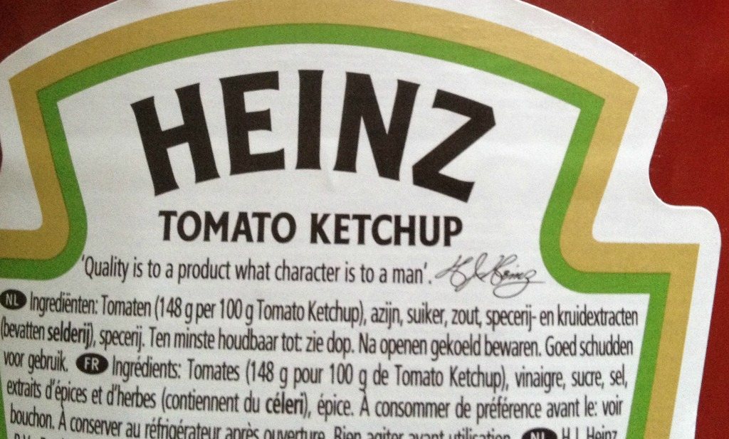 Asda zet ketchup in koeling Foodlog